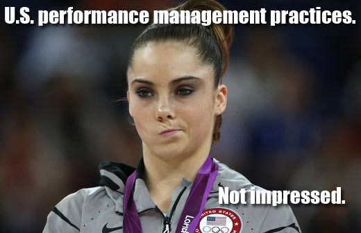 U.S. Performance Management Practices. Not impressed.